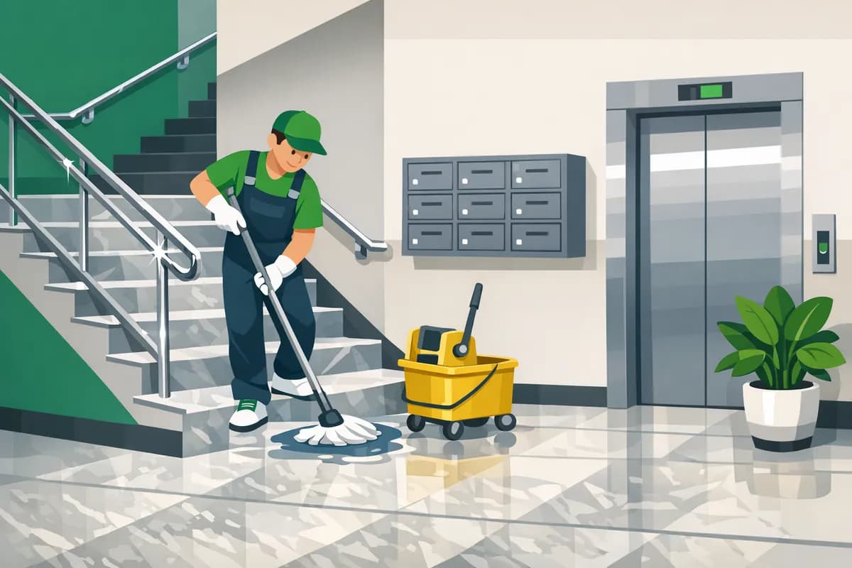 Apartman/Bina & Merdiven Temizliği